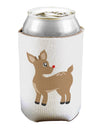 Cute Little Rudolph the Reindeer - Christmas Can / Bottle Insulator Coolers by TooLoud-Can Coolie-TooLoud-1-Davson Sales