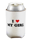 I Heart My Girl - Matching Couples Design Can / Bottle Insulator Coolers by TooLoud-Can Coolie-TooLoud-1-Davson Sales