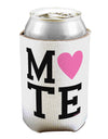 Matching Soulmate Design - Mate - Pink Can / Bottle Insulator Coolers by TooLoud-Can Coolie-TooLoud-1-Davson Sales