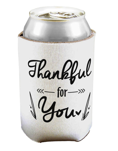 TooLoud Thankful for you Can Bottle Insulator Coolers-Can Coolie-TooLoud-2 Piece-Davson Sales