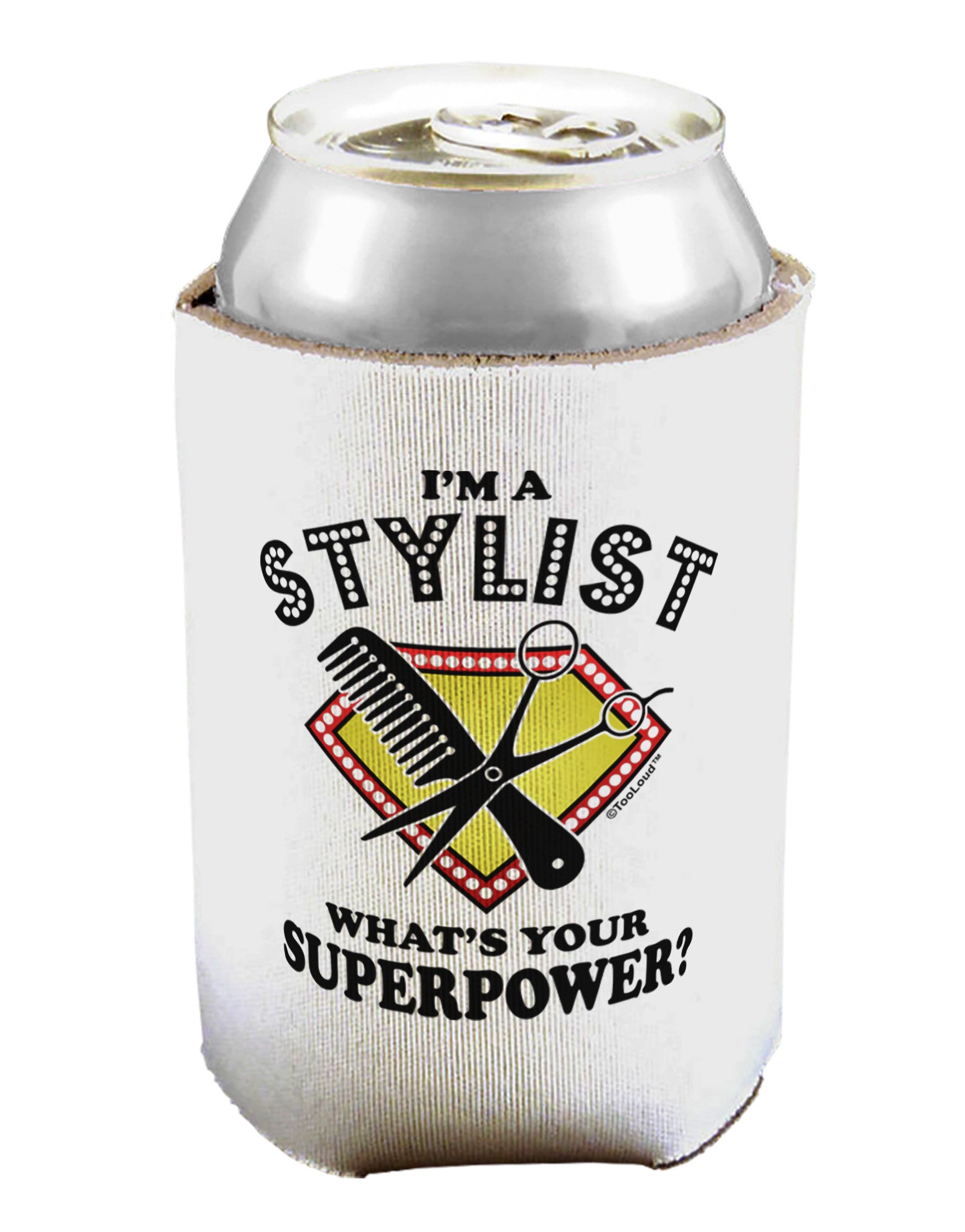 Stylist - Superpower Can / Bottle Insulator Coolers-Can Coolie-TooLoud-1-Davson Sales