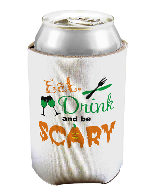 Eat Drink Scary Green Can / Bottle Insulator Coolers-Can Coolie-TooLoud-1-Davson Sales