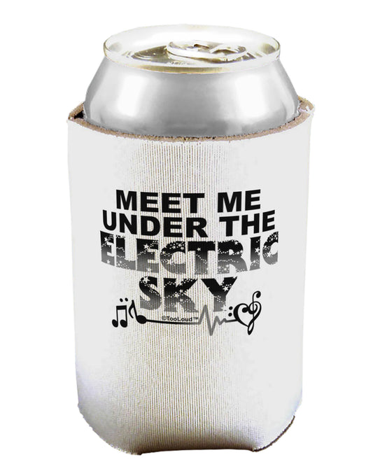 Electric Sky BnW Can / Bottle Insulator Coolers-Can Coolie-TooLoud-1-Davson Sales