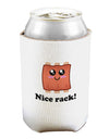 Nice Rack Can and Bottle Insulator Cooler-Bottle Insulator-TooLoud-White-Davson Sales