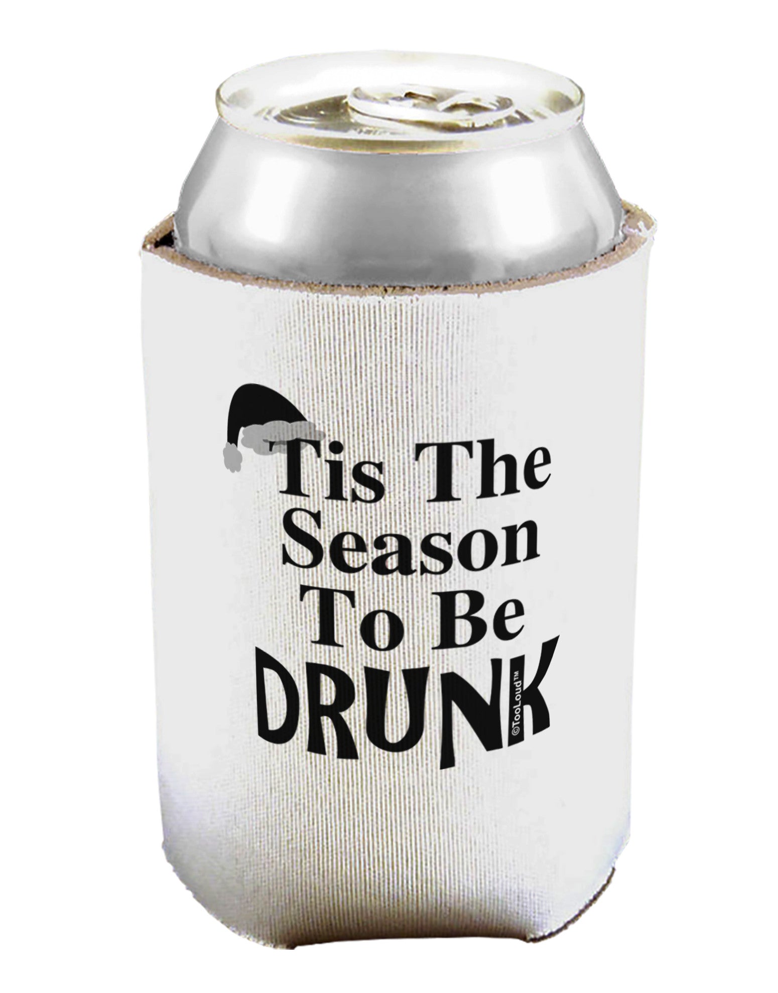 Season To Be Drunk BnW Can / Bottle Insulator Coolers-Can Coolie-TooLoud-1-Davson Sales
