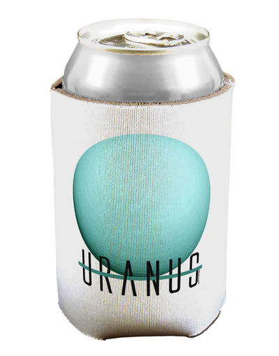 Planet Uranus Text Can / Bottle Insulator Coolers by TooLoud-Can Coolie-TooLoud-1-Davson Sales