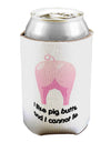 I Like Pig Butts - Funny Design Can / Bottle Insulator Coolers by TooLoud-Can Coolie-TooLoud-1-Davson Sales