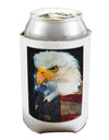 Patriotic Bald Eagle - American Flag Can / Bottle Insulator Coolers by TooLoud-Can Coolie-TooLoud-1-Davson Sales