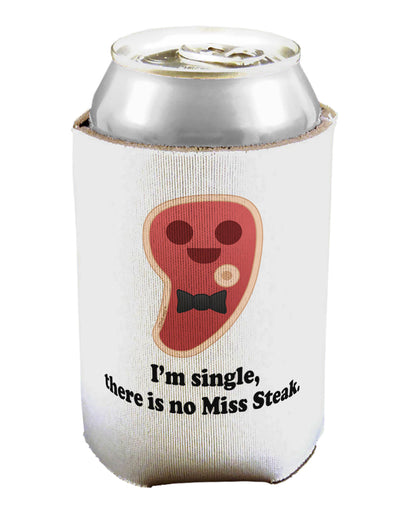 There Is No Miss Steak Can / Bottle Insulator Coolers by TooLoud-Can Coolie-TooLoud-1-Davson Sales