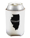 Illinois - United States Shape Can / Bottle Insulator Coolers-Can Coolie-TooLoud-1 Piece-Davson Sales