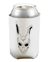 Scary Face Bunny White Can / Bottle Insulator Coolers-Can Coolie-TooLoud-1 Piece-Davson Sales