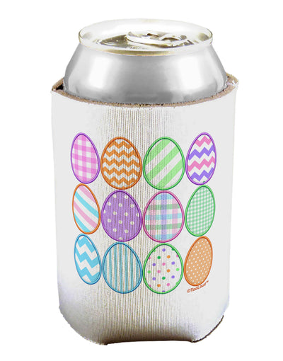 Cute Faux Applique Easter Eggs Can / Bottle Insulator Coolers-Can Coolie-TooLoud-1-Davson Sales