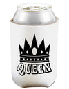 Queen Can and Bottle Insulator Cooler-Bottle Insulator-TooLoud-White-Davson Sales