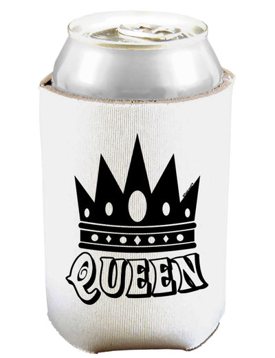 Queen Can and Bottle Insulator Cooler-Bottle Insulator-TooLoud-White-Davson Sales