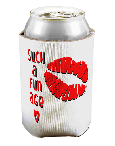 TooLoud Such a Fun Age Kiss Lips Can Bottle Insulator Coolers-Can Coolie-TooLoud-2 Piece-Davson Sales