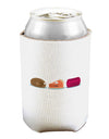 Cute Thanksgiving Food Can and Bottle Insulator Cooler-Bottle Insulator-TooLoud-White-Davson Sales