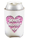 World's Greatest Mom Heart Can and Bottle Insulator Kozie-Koozie-TooLoud-White-Davson Sales