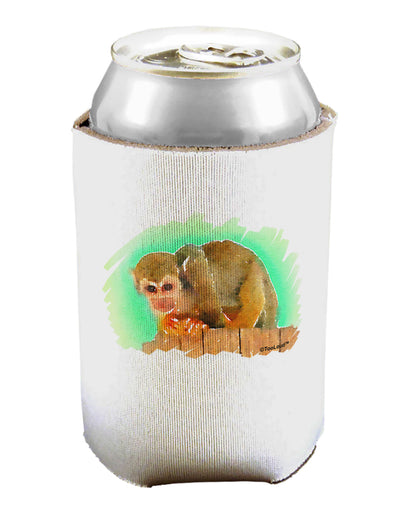 Squirrel Monkey Watercolor Can / Bottle Insulator Coolers-Can Coolie-TooLoud-1 Piece-Davson Sales