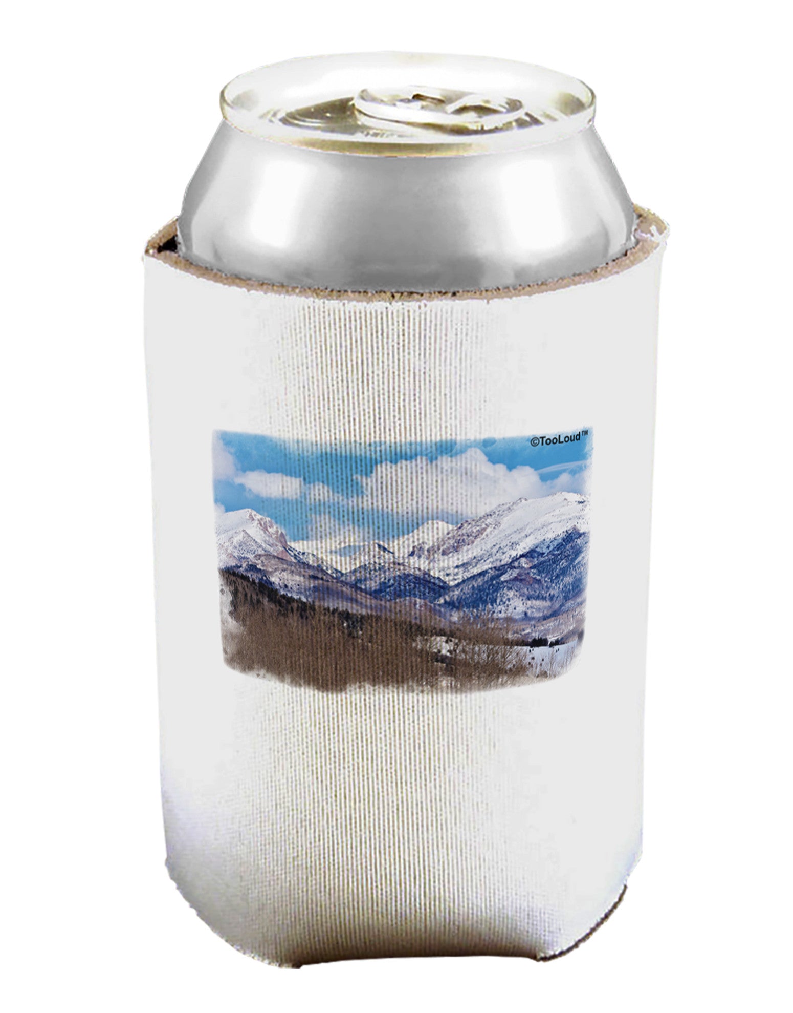 Pikes Peak Can / Bottle Insulator Coolers-Can Coolie-TooLoud-1-Davson Sales