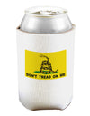 Classic Gadsden Flag Don't Tread On Me Can and Bottle Insulator Cooler-Bottle Insulator-TooLoud-White-Davson Sales