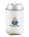 Sailor Sloth Can and Bottle Insulator Cooler-Bottle Insulator-TooLoud-White-Davson Sales