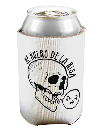 TooLoud Me Muero De La Risa Skull Can Bottle Insulator Coolers-Can Coolie-TooLoud-2 Piece-Davson Sales