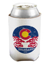 TooLoud Grunge Colorado Emblem Flag Can Bottle Insulator Coolers-Can Coolie-TooLoud-2 Piece-Davson Sales