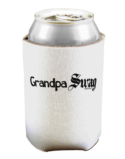 Grandpa Swag Text Can / Bottle Insulator Coolers by TooLoud-Can Coolie-TooLoud-1-Davson Sales