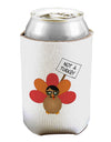 Thanksgiving Turkey in Disguise Can / Bottle Insulator Coolers by TooLoud-Can Coolie-TooLoud-1-Davson Sales
