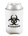 Biohazard Symbol Pixels - Apocalypse Can and Bottle Insulator Cooler-Bottle Insulator-TooLoud-White-Davson Sales
