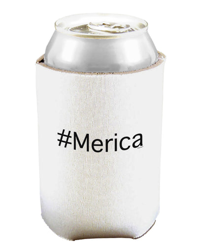 #Merica Can and Bottle Insulator Cooler-Bottle Insulator-TooLoud-White-Davson Sales