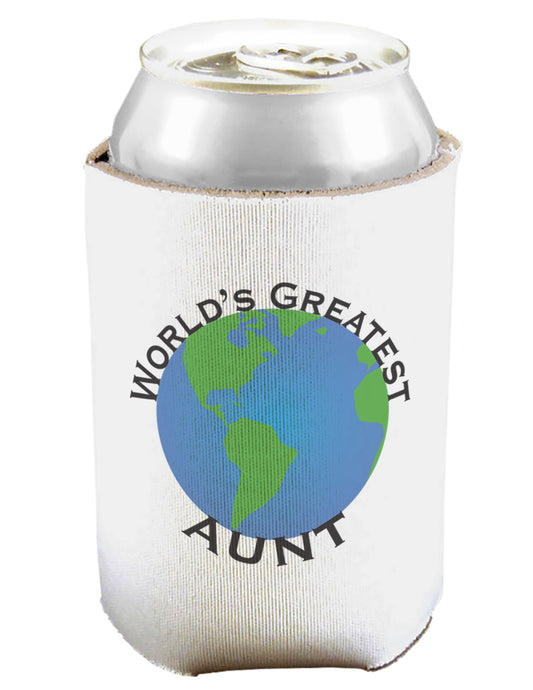World's Greateest Aunt Can and Bottle Insulator Koozie-Koozie-TooLoud-White-Davson Sales