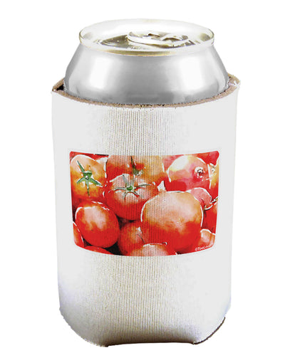 Watercolor Tomatoes Can / Bottle Insulator Coolers-Can Coolie-TooLoud-1 Piece-Davson Sales