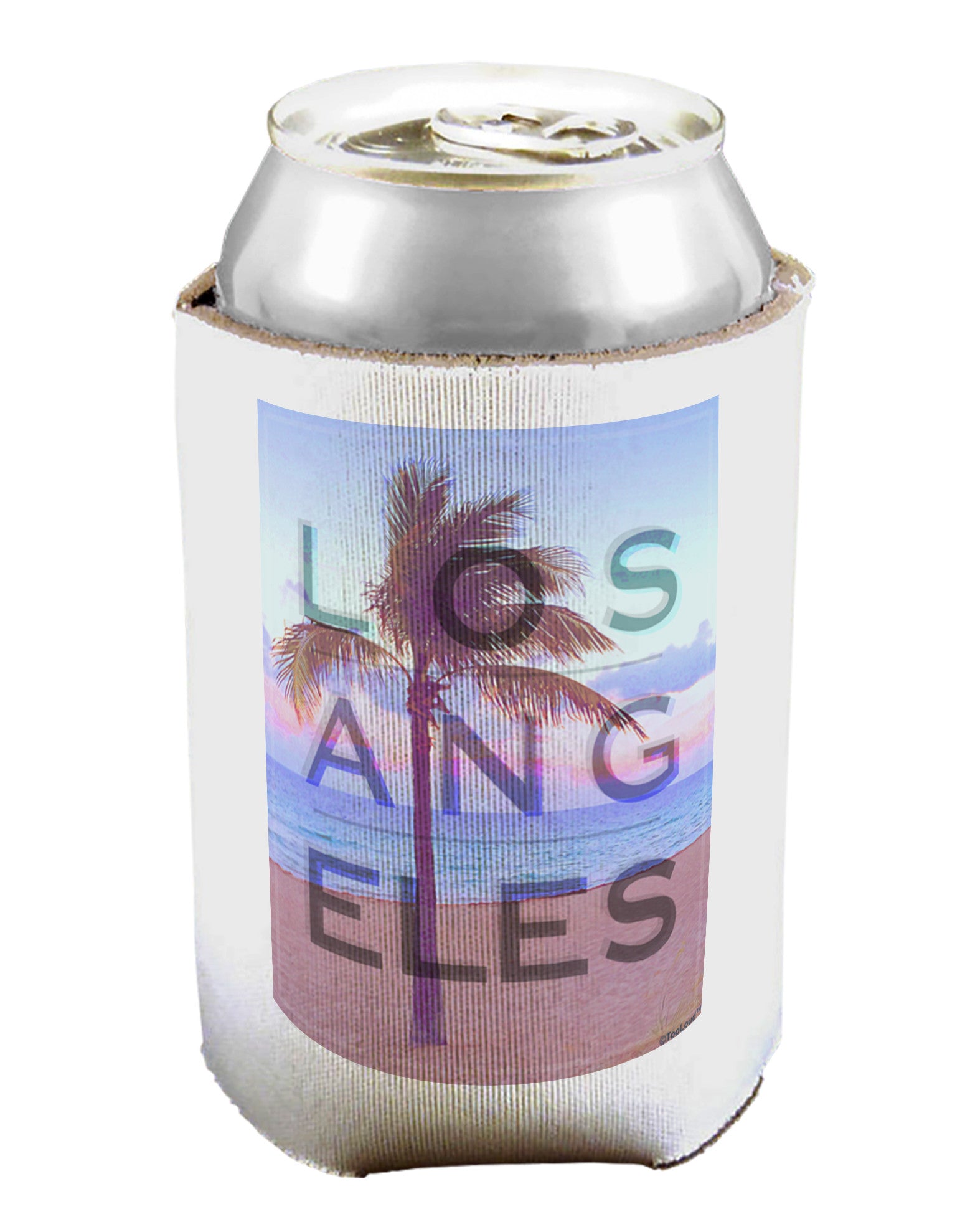 Los Angeles Beach Filter Can / Bottle Insulator Coolers-Can Coolie-TooLoud-1-Davson Sales