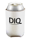 DIQ Wear Logo Can / Bottle Insulator Coolers-Can Coolie-DIQ Wear-1 Piece-Davson Sales