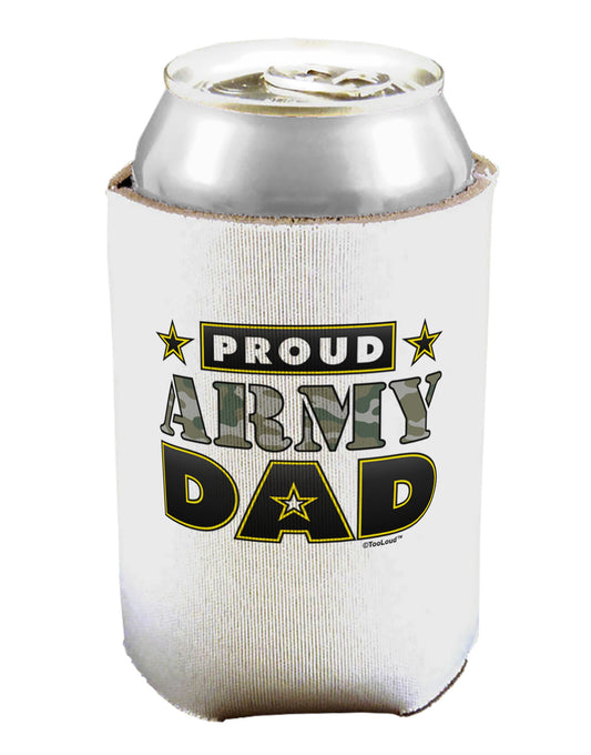Proud Army Dad Can / Bottle Insulator Coolers-Can Coolie-TooLoud-1-Davson Sales