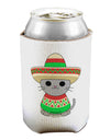 Cat with Sombrero and Poncho Can / Bottle Insulator Coolers by TooLoud-Can Coolie-TooLoud-1-Davson Sales