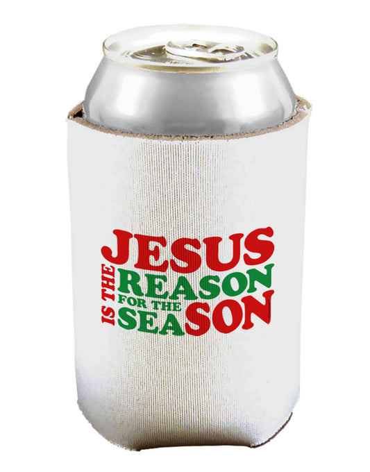 Jesus is the Reason for the Season Christmas Can / Bottle Insulator Coolers-Can Coolie-TooLoud-1 Piece-Davson Sales