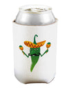 Green Hot Mexican Chili Pepper Can and Bottle Insulator Cooler-Bottle Insulator-TooLoud-White-Davson Sales
