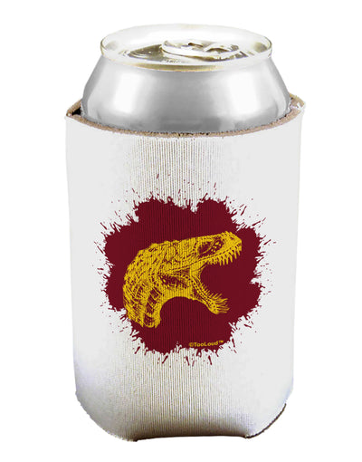 Jurassic Dinosaur Face Blood Splatter Can / Bottle Insulator Coolers by TooLoud-Can Coolie-TooLoud-1-Davson Sales