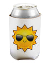 Sun With Sunglasses Can / Bottle Insulator Coolers by TooLoud-Can Coolie-TooLoud-1-Davson Sales