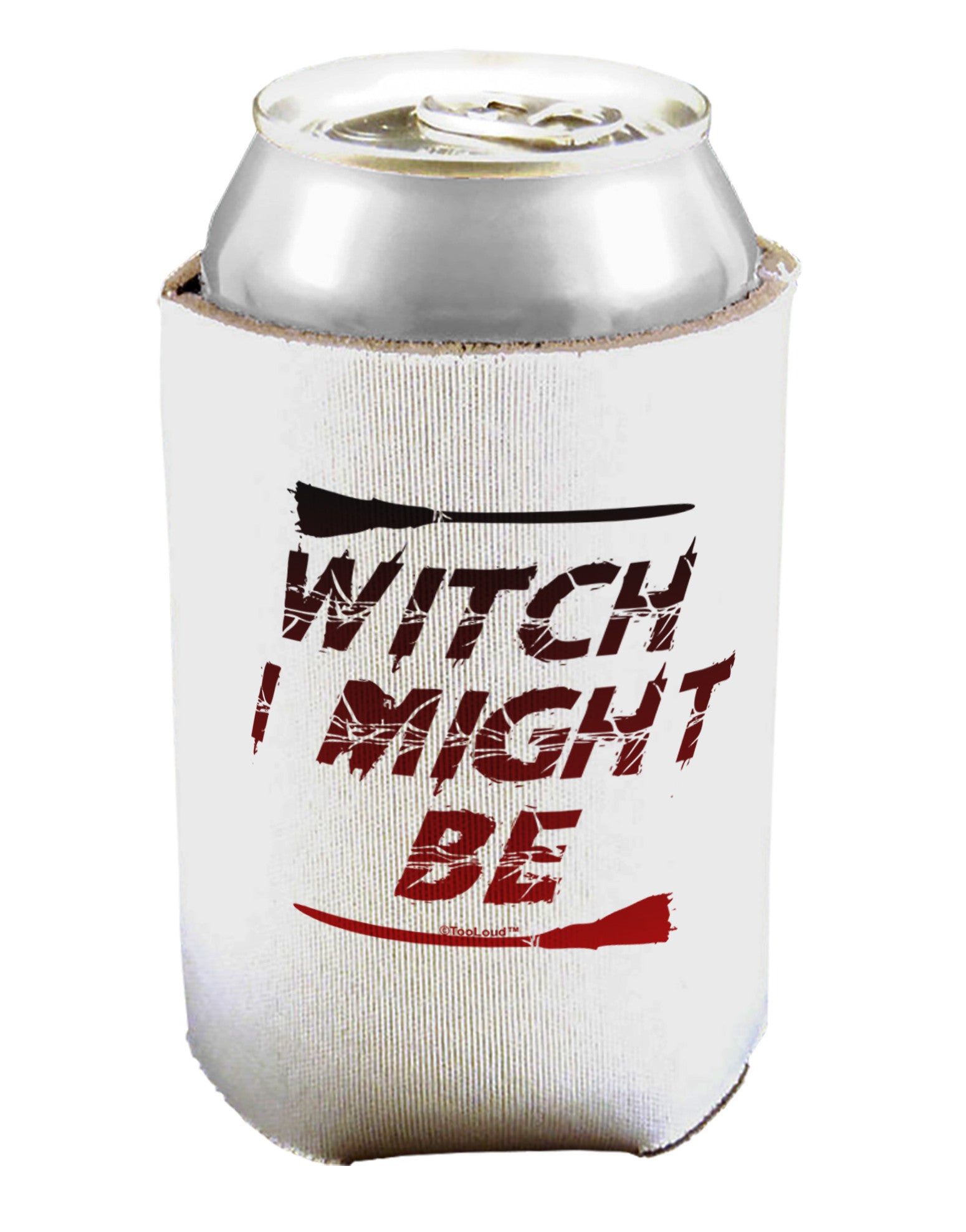 Witch I Might Be Can / Bottle Insulator Coolers by TooLoud-Can Coolie-TooLoud-1-Davson Sales