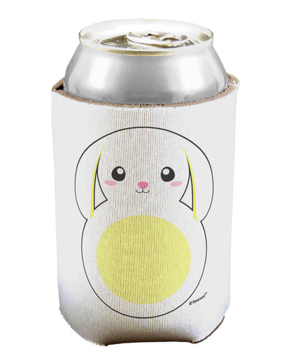 Cute Bunny with Floppy Ears - Yellow Can / Bottle Insulator Coolers by TooLoud-Can Coolie-TooLoud-1-Davson Sales