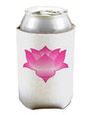 Lotus Flower Design Gradient Can / Bottle Insulator Coolers by TooLoud-Can Coolie-TooLoud-1-Davson Sales