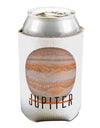 Planet Jupiter Earth Text Can / Bottle Insulator Coolers by TooLoud-Can Coolie-TooLoud-1-Davson Sales