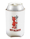 Cute Devil - Happy Halloween Design Can and Bottle Insulator Cooler-Bottle Insulator-TooLoud-White-Davson Sales