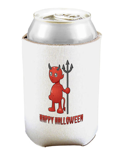 Cute Devil - Happy Halloween Design Can and Bottle Insulator Cooler-Bottle Insulator-TooLoud-White-Davson Sales