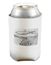 Helicopter Sketch Can / Bottle Insulator Coolers-Can Coolie-TooLoud-1-Davson Sales