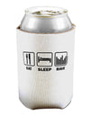 Eat Sleep Rave Can / Bottle Insulator Coolers by TooLoud-Can Coolie-TooLoud-1-Davson Sales