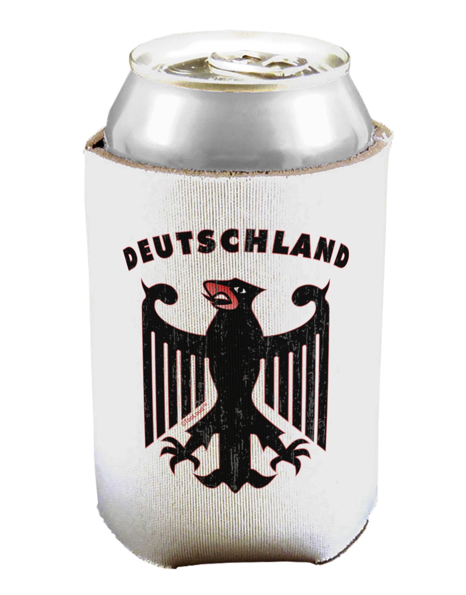 Bundeswehr Logo Deutschland Can / Bottle Insulator Coolers-Can Coolie-TooLoud-1-Davson Sales
